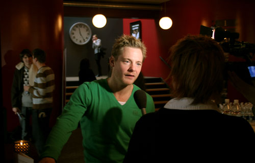 Paw Henriksen in a TV-interview